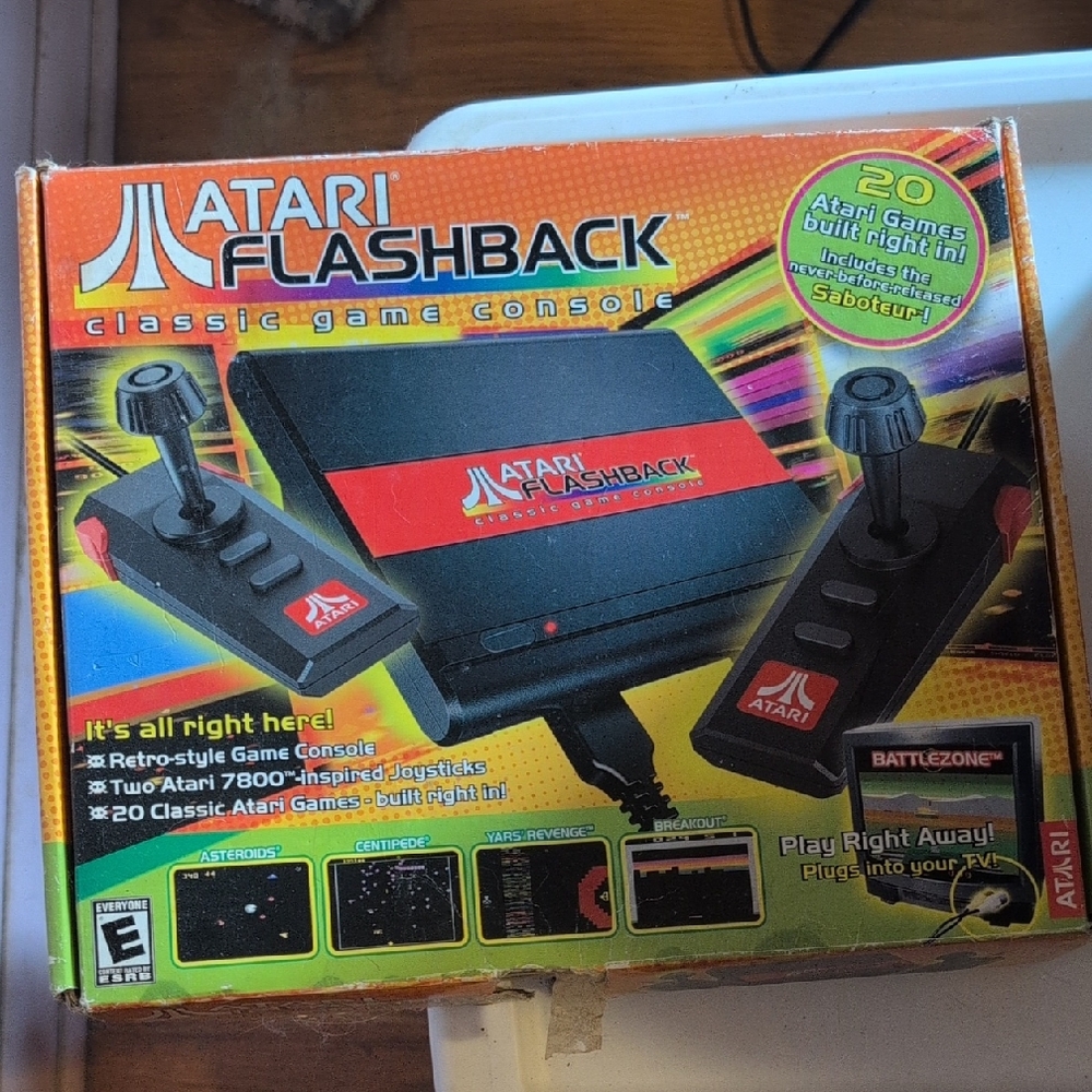 Atari Flashback Classic Game Console - Black